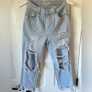 Great Smoky Los Angeles High Rise Straight Jeans size 3